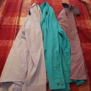 Mens dress shirt lot